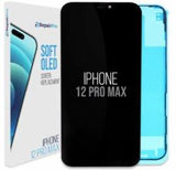 ReplaceBase RBSKU22719 ricambio per cellulare Display Nero (RepairPro  iPhone 12 Pro Max  Replacement Screen  Soft OLED)