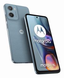 Motorola moto e15 16,9 cm [6.67] Doppia SIM Android 14 Go edition 4G USB tipo-C 2 GB 64 GB 5200 mAh Blu (Motorola E15 Misty Blue 2+64)