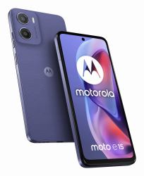 Motorola moto e15 16,9 cm [6.67] Doppia SIM Android 14 Go edition 4G USB tipo-C 2 GB 64 GB 5200 mAh Lavanda (Motorola E15 Fresh Lavender 2+64)