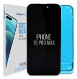 ReplaceBase RBSKU23239 ricambio per cellulare Display Nero (RepairPro  iPhone 15 Pro Max  Replacement Screen [120Hz]  Soft OLED)