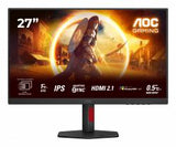 AOC G4 U27G4R Monitor PC 68,6 cm [27] 3840 x 2160 Pixel 4K Ultra HD LED Nero, Rosso (AOC 27 IPS MONITOR U27G4R)