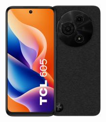 TCL 605 16,9 cm [6.67] Doppia SIM Android 15 4G USB tipo-C 4 GB 128 GB 5200 mAh Nero (TCL 605 4G BLACK)