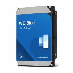 Western Digital Blue WD120EAGZ disco rigido interno 12 TB 7200 Giri/min 512 MB 3.5 Serial ATA III (WD BLUE DES 12 TB 512MB - 3.5IN SATA 6GB/S 7200RPM)