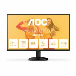 AOC B3 Q27B35S3 Monitor PC 68,6 cm [27] 2560 x 1440 Pixel Quad HD LED Nero (AOC 27 INCH IPS QHD 120Hz HDMI DP)