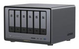 Ugreen NASync DXP6800 Pro NAS Compatta Intel Core i5 i5-1235U 8 GB DDR5 UGOS Pro Nero (UGREEN NASync DXP6800 Pro; 6-Bay Thunderbolt NAS with Inte l 10-Core i5 CPU [Up to 4.40 GHz]; 8GB DDR5; 4x