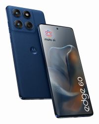 Motorola edge 60 16,9 cm [6.67] Doppia SIM Android 15 5G USB tipo-C 12 GB 512 GB 5200 mAh Blu (Motorola Edge 60 - pantone gibraltar s)