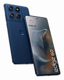 Motorola edge 60 16,9 cm [6.67] Doppia SIM Android 15 5G USB tipo-C 12 GB 512 GB 5200 mAh Blu (Motorola Edge 60 - pantone gibraltar s)