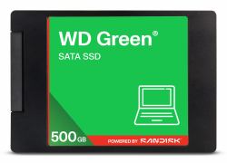 Western Digital Green WDS100T5G0A 500 GB 2.5 Serial ATA III 3D NAND (Wds100T5G0A 500 Gb 2.5 - Serial Ata Iii 3D Nand - Warranty: 12M)