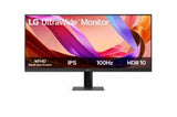 LG 29U511A-B Monitor PC 73,7 cm [29] 2560 x 1080 Pixel WFHD LED Nero (LG UltraWide 29U511A-B - LED monitor - 29 - 2560 x 1080 UWFHD @ 100 Hz - IPS - 250 cd/m? - 1000:1 - HDR10 - 1 ms - HDMI, DisplayP
