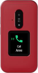 Doro Leva E30 7,11 cm [2.8] 142,7 g Rosso, Bianco Telefono cellulare basico (DORO LEVA E30 - RED/WHITE 2.8IN)