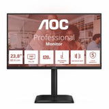 Monitor AOC E4 24E4CV para PC, 60,5 cm [23,8"], 1920 x 1080 píxeles, Full HD, LED, negro (AOC 24E4CV - Monitor LED - 24" [23,8" visibles] - 1920 x 1080 Full HD [1080p] a 120 Hz - IPS - 300 cd/m² - Relación de contraste 1500:1 - 4 ms - HD)