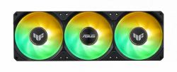 ASUS TUF Gaming LC III 360 ARGB LCD Processore Raffreddatore di liquidi tutto in uno 12 cm Nero 1 pz (Asus TUF Gaming LC III 360 ARGB LCD Liquid CPU Cooler, 360mm Radiator, Customisable 2.8 LCD, 3x A