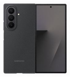 Samsung Galaxy Z Fold7 Carbon Shield Case Nera (Mobile Phone Case 17.4 Cm - [6.85] Cover Black - Warranty: 12M)