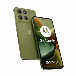Motorola moto g15 17,1 cm [6.72] Doppia SIM Android 15 4G USB tipo-C 8 GB 256 GB 5200 mAh Verde (Motorola moto g15 17.1 cm [6.72 ] Dual)