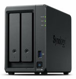 Synology DiskStation DS725+ NAS Ryzen Embedded R1600 4 GB DDR4 Nero (Synology DS725+ 24TB [Synology HAT53] 2 bay Plus series with Ryzen R1600; 4GB Ram [32GB max]; 1x 2.5GbE; 1x 1GbE; 2x M.2 NVMe slot