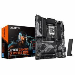 Gigabyte B760 GAMING X WIFI6E GEN5 Socket Motherboard, ATX, 4x DDR5 Slots, 3x M.2 Socket, 2.5GbE LAN, Wi-Fi 6E, 1x HDMI Port / 1x Display Port