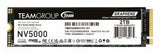 Team Group NV5000 2 TB M.2 PCI Express 4.0 NVMe 3D NAND (TEAM 2TB NV5000 M.2 PCIE 4.0 SSD)