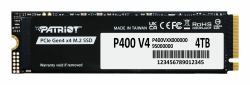 Patriot Memory P400 V4 4 TB M.2 PCI Express 4.0 NVMe (Patriot P400VP4TBM28HP400 V4, 4TB M.2)