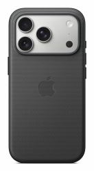 Apple Custodia MagSafe in tessuto TechWoven per iPhone 17 Pro - Nero (Apple - Back cover for mobile phone - MagSafe compatibility - TechWoven - black - for iPhone 17 Pro)