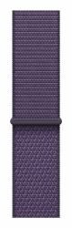 Apple MFFK4ZM/A accessorio indossabile intelligente Band Viola Nylon, Poliestere riciclato, Spandex (Apple - Loop for smart watch - 46mm - 145-220 mm - purple fog - for Watch Herm?s Series 9, SE 3, S