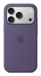 Apple Custodia MagSafe in silicone per iPhone 17 Pro - Viola nebbia (Apple - Cover posteriore per cellulare - Compatibilit MagSafe - silicone - nebbia viola - per iPhone 17 Pro)