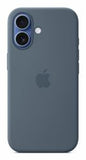 Apple Custodia MagSafe in silicone per iPhone 17 - Blu salmastro (IPHONE 17 SIL CASE MAGSAFE BLUE)