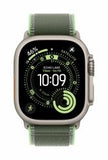 Apple Trail Loop verde/neon [49 mm] - M/L - Titanio naturale (*49MM GRE/NEO T/LOOP?-?M/L - NT FIN)