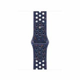 Apple MGA84ZM/A accessorio indossabile intelligente Band Blu Alluminio, Fluoroelastomero (-40MM BLUE RIBBON NIKE SB - M/L)