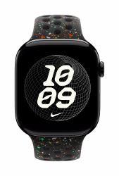 Apple Cinturino Nike Sport Midnight Black [46 mm] - M/L (-46MM MIDNIGHT BLACK NIKE SB - M/L)