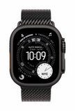 Apple Loop in maglia milanese in titanio nero [49 mm] - Large (49MM BT MILANESE LOOP - LARGE)