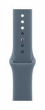 Apple Cinturino Sport blu salmastro [40 mm] - M/L (40MM ANCHOR BLUE SPORT BAND - M/L)