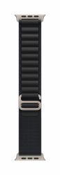 Apple Alpine Loop nero [49 mm] - Small - Titanio naturale (*49MM BLACK AL -SML - NT FIN)
