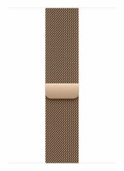 Apple MGJ44ZM/A accessorio indossabile intelligente Band Oro Acciaio inox (-46MM GOLD MILANESE?LOOP - S/M)