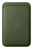 Apple Portafoglio MagSafe in tessuto FineWoven per iPhone (Apple - Wallet for mobile phone / credit card - MagSafe compatibility - microtwill, FineWoven - moss)