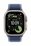 Apple Trail Loop blu/blu acceso [49 mm] - M/L - Titanio naturale (49MM BLUE/BRI BLUE T/LOOP-M/L-NT FIN)