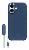 Apple MGTM4LL/A custodia per cellulare 16 cm [6.3] Cover Blu (BEATS IPHONE 17 KICKST CASE - MAGSAFE CAM CTL BEDROCK BLUE)