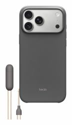 Apple MGY94LL/A custodia per cellulare 17,5 cm [6.9] Cover Granito, Grigio (Beats - Protective cover for mobile phone - with kickstand and camera control - MagSafe compatibility - polycarbonate - gra