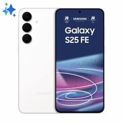 Samsung Galaxy S25 FE, Smartphone AI, Display Dynamic AMOLED 2X 6.7'', Fotocamera 50MP, 8GB RAM, 256GB, Batteria 4.900 mAh, White (Galaxy S25 Fe 5G 17 Cm [6.7] - Dual Sim Usb Type-C 8 Gb 256 - Gb 490