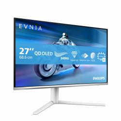 Philips Evnia 6000 27M2N6501L/00 Monitor PC 67,3 cm [26.5] 2560 x 1440 Pixel Quad HD QD-OLED Bianco (27M2N6501L/00 27 16:9 QD-OLED 2560x1440)