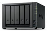 Synology DiskStation DS1525+ NAS Ryzen Embedded V1500B 8 GB DDR4 60 TB HDD Nero (Synology DS1525+ 60TB [Synology HAT53] 5-bay Plus series; with AMD V1500B; 8GB ram upgradable to 32GB; 2x 2.5GbE; 10Gb