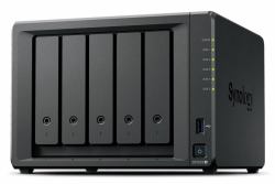Synology DiskStation DS1525+ NAS Ryzen Embedded V1500B 8 GB DDR4 60 TB HDD Nero (Synology DS1525+ 60TB [Synology HAT53] 5-bay Plus series; with AMD V1500B; 8GB ram upgradable to 32GB; 2x 2.5GbE; 10Gb