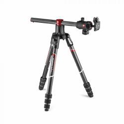 Manfrotto MKBFRC4GTXP-BH treppiede Fotocamere digitali/film 3 gamba/gambe Nero, Rosso (Manfrotto Tripod Kit Befree GT XPRO Ca)