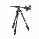 Manfrotto MKBFRC4GTXP-BH treppiede Fotocamere digitali/film 3 gamba/gambe Nero, Rosso (Manfrotto Tripod Kit Befree GT XPRO Ca)
