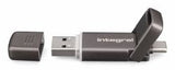 Integral INUSSD1TBSLIMXDL3.2 unit esterna a stato solido USB 3.2 Gen 2x2 (1TB USSD 3.2 GEN2x1 SLIMXPRESS DUAL METAL UP TO R-550 W-500 MBS INTEGRAL)