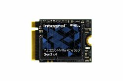 Integral NX-512GB 2230 -IN drives allo stato solido M.2 PCI Express 3.0 NVMe TLC (512GB SSD M.2 2230 NVME 1.3 PCIe Gen3 x4 R-3400MBs W-2400MBs TBW 180 INTEGRAL [single-sided chips])