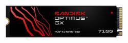 SanDisk Optimus GX 7100 500 GB M.2 PCI Express 4.0 NVMe TLC 3D NAND (SANDISK OPTIMUS GX 7100 NVME - SSD 500GB)