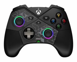 MSI FORCE PRO W CONTROLLER Nero USB 2.0 Gamepad Analogico/Digitale Android, PC, Xbox One S, Xbox One X, Xbox Series S, Xbox Series X (FORCE PRO WL CONTROLLER)