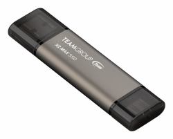 Team Group X2 MAX 2 TB USB Type-A / USB Type-C 3.2 Gen 2 [3.1 Gen 2] Grigio (TEAM 2TB X2 MAX USB-A USB-C 3.2)