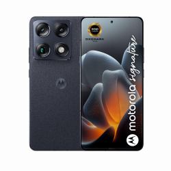 Motorola signature 17,2 cm [6.78] Doppia SIM Android 16.0 5G USB tipo-C 16 GB 512 GB 5200 mAh Blu scuro (MOTO EDGE 70 SIGNUTURE)