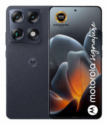 Motorola signature 17,2 cm [6.78] Doppia SIM Android 16.0 5G USB tipo-C 16 GB 512 GB 5200 mAh Blu scuro (MOTO EDGE 70 SIGNUTURE)